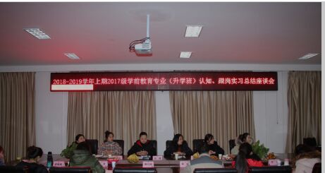 寒梅迎新雪  園丁話實(shí)習(xí)――2017級(jí)學(xué)前教育專業(yè)升學(xué)班認(rèn)知、跟崗實(shí)習(xí)總結(jié)座談會(huì)