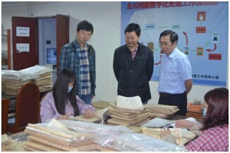 湖北省檔案學校李先武副校長一行到我校考察調(diào)研
